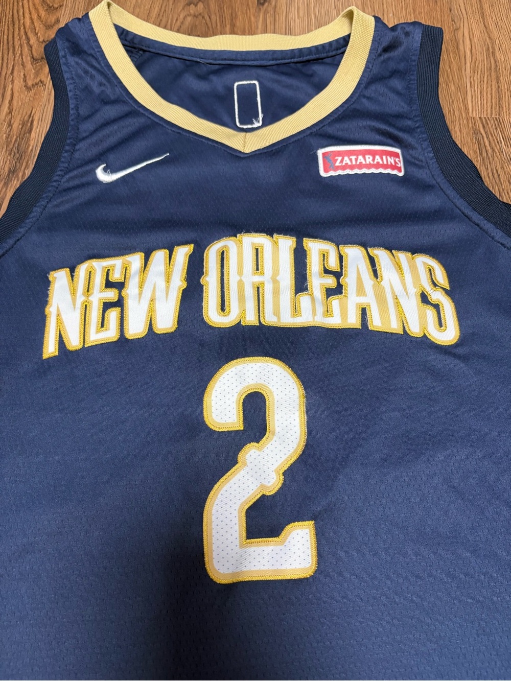 Nike New Orleans Pelicans Lonzo Ball Men’s Basketball Jersey - Picture 2 of 7